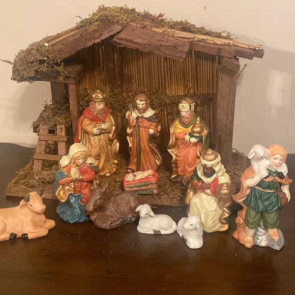 Holiday Nativity Set Poshmark
